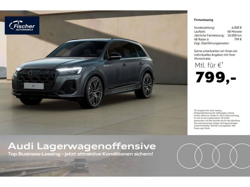 Audi Q7 TFSI e quattro S line business