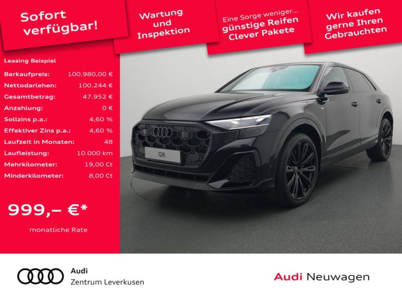 Audi Q8 S line business STANDH LASER BandO AHK PANO