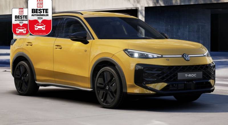 Volkswagen T-Roc 1.5 eTSI DSG R-Line +BLACK-STYLE+CAM+ACC+