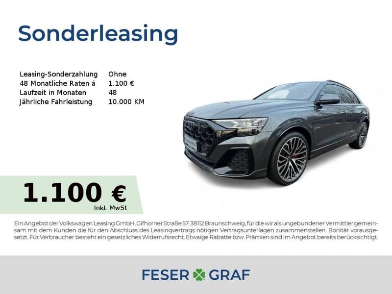 Audi Q8 S line business TDI quattro BandO/OLED/AZV/HUD