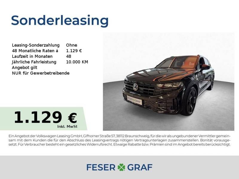 Volkswagen Touareg 3.0 TDI R-LINE Black AHK PANO STANDHZ