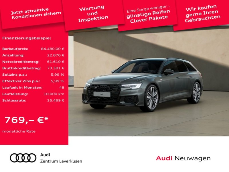 Audi A6 Avant quattro S Line HUD 360° BandO FACEL. ACC