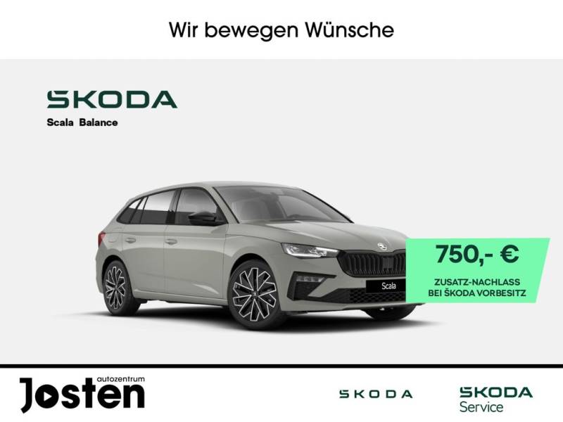 Skoda Scala Balance 1.5TSI AHK MatrixLED FahrAss Infot