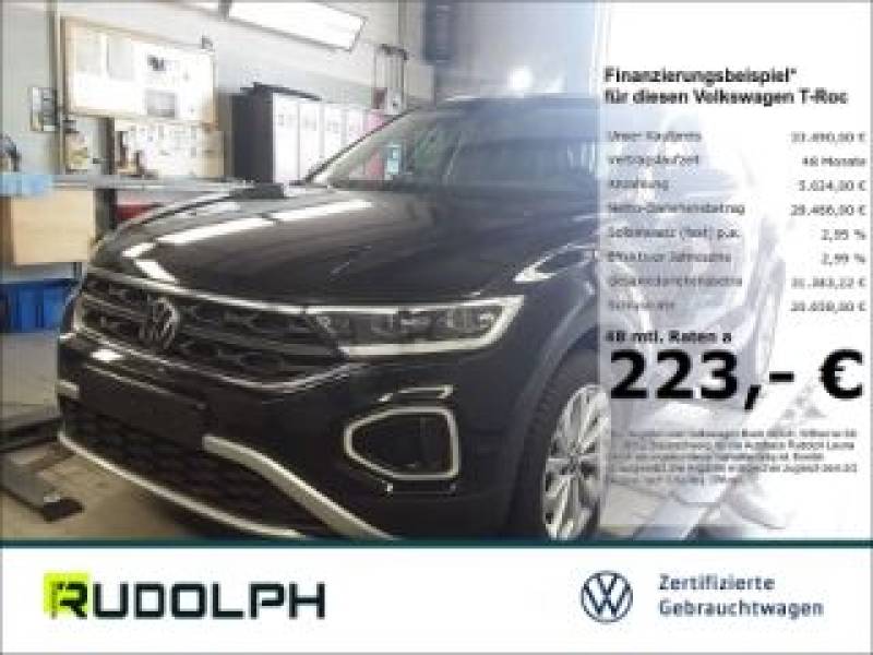 Volkswagen T-Roc Life 1.5 TSI DSG LED StandHZG ACC Navi Fer