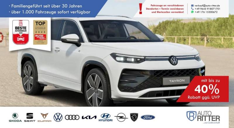 Volkswagen Tayron R-Line ACC-Stand-Hzg-AHK-RFK-PANO-Navi...