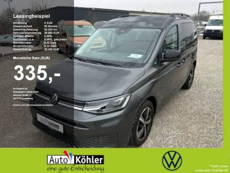 Volkswagen Caddy Life 5-Sitzer Motor: 1.5 l TSI EU6 85 kW G