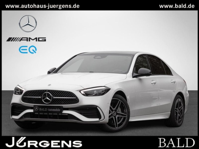 Mercedes-Benz C 200 +AMG+MBUX+LED+Pano+Burm+Night+360+Totw+AUT