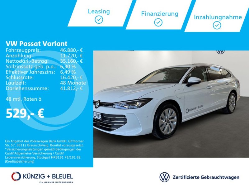 Volkswagen Passat Variant Business Passat Business 1,5 l eH