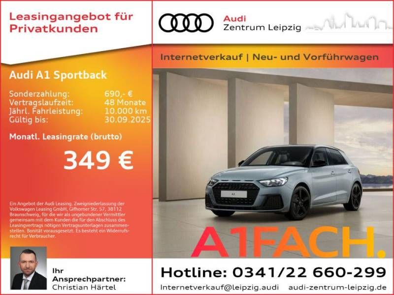 Audi A1 Sportback advanced 35 TFSI WR*LED*17Zoll