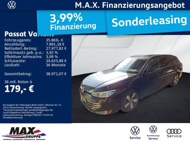 Volkswagen Passat Variant 2.0 TDI DSG ELEGANCE AHK+IQ.LIGHT