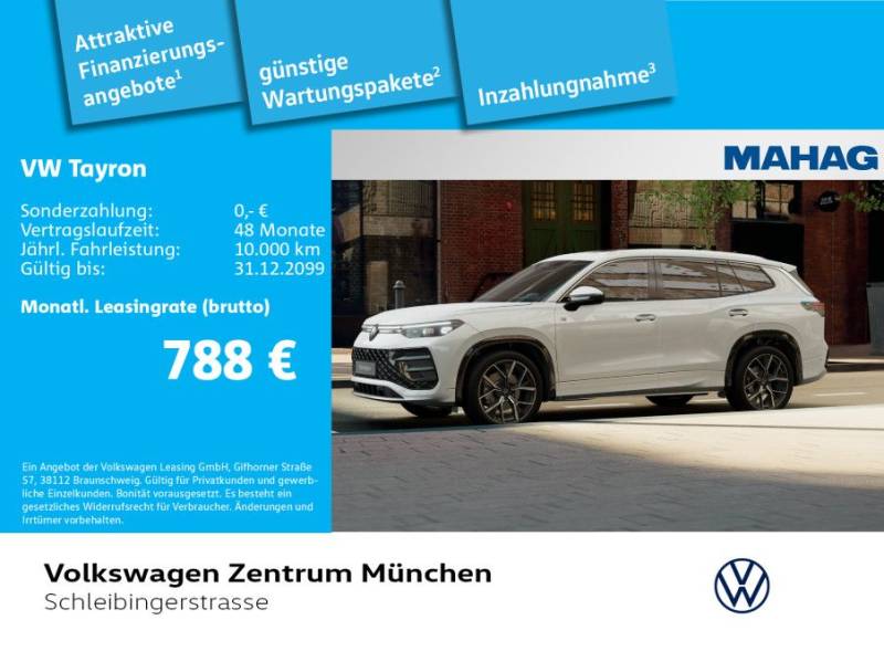 Volkswagen Tayron R-Line 2,0 l TDI SCR 4MOTION 142 kW (193