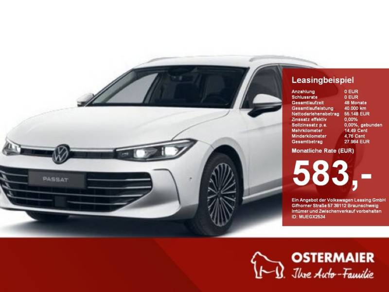 Volkswagen Passat Elegance 2.0TDI 150PS DSG IQ.LIGHT,ACC,Hu