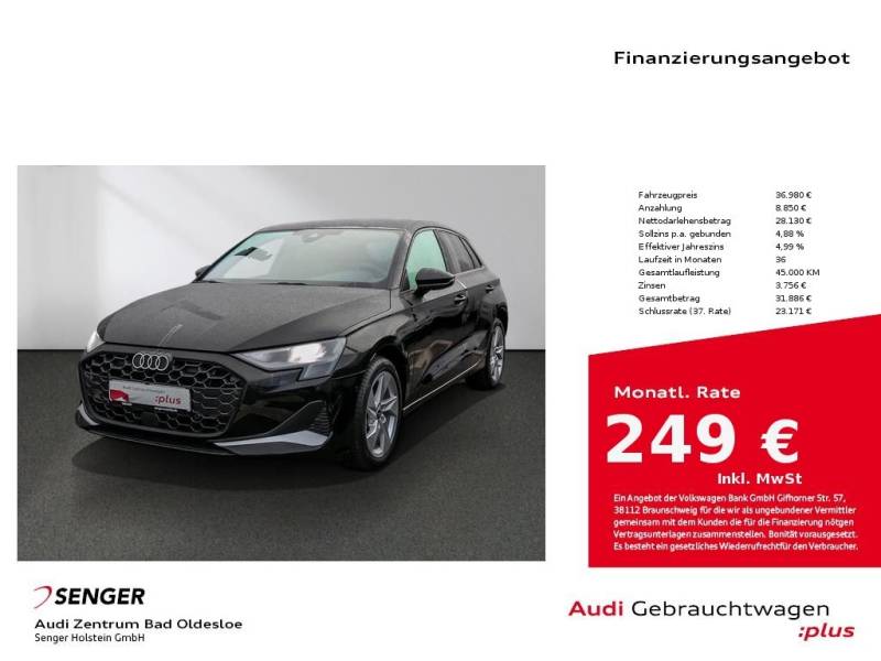 Audi A3 Sportback 35 TFSI advanced S tronic Nav PDC