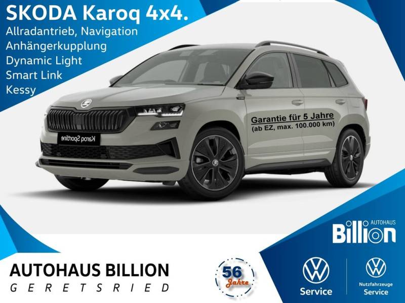Skoda Karoq 2.0 TSI DSG 4x4 Sportline // AHK, NAVI