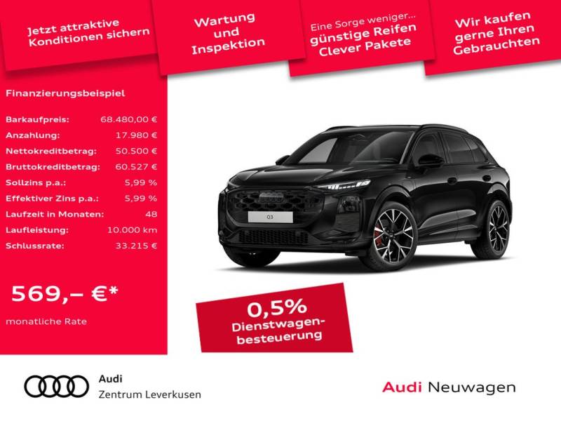Audi Q3 e-hybrid S line MATRIX SONOS NAVI PANO AHK