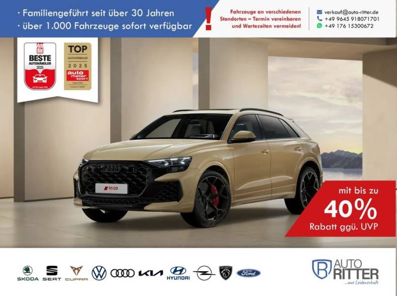 Audi RSQ8 RS ACC-HuD-Stand-Hzg-AHK-RFK-PANO-LED-Na...