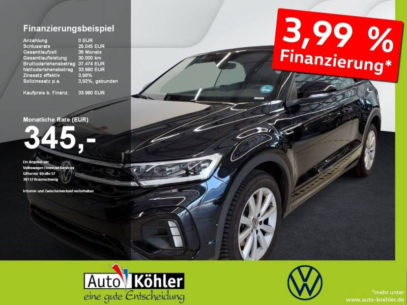 Volkswagen T-Roc Cabriolet R-Line TSi DSG Black/Matrix/ACC