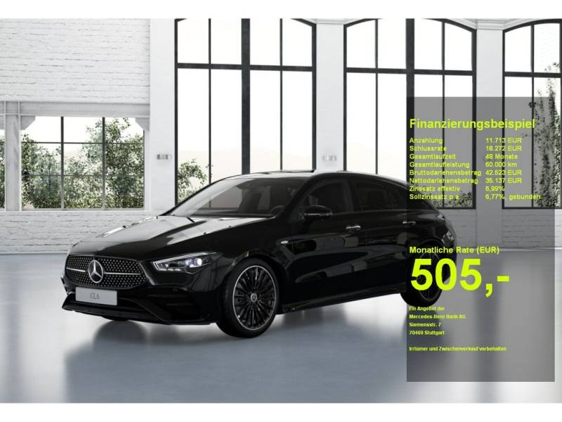 Mercedes-Benz CLA 250 e SB AMG DISTRONIC Pano HuD AHK Burmeste