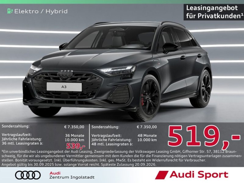 Audi A3 Sportback S line TFSI e S tronic AHK,MATRIX