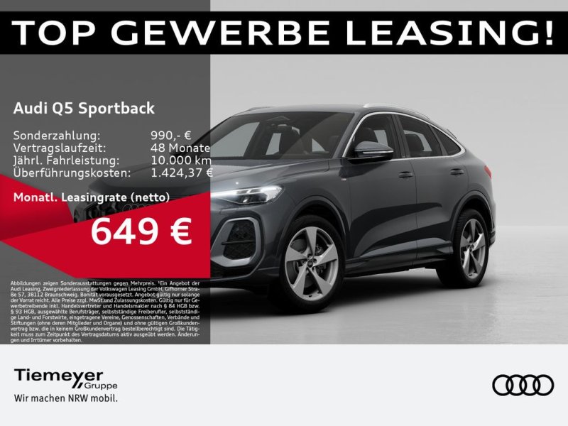 Audi Q5 Sportback TDI Q S LINE 360° BuO HuD ACC LM20