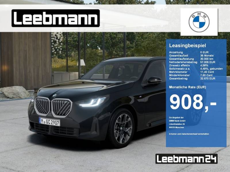 BMW X3 20d xDrive M-Sportpaket ACC/HK-HiFi/AHK/RFK