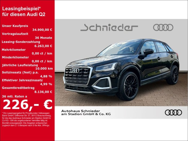 Audi Q2 ADVANCED 35TFSI LED,AHK,VIRTUAL,PDC,KAMERA