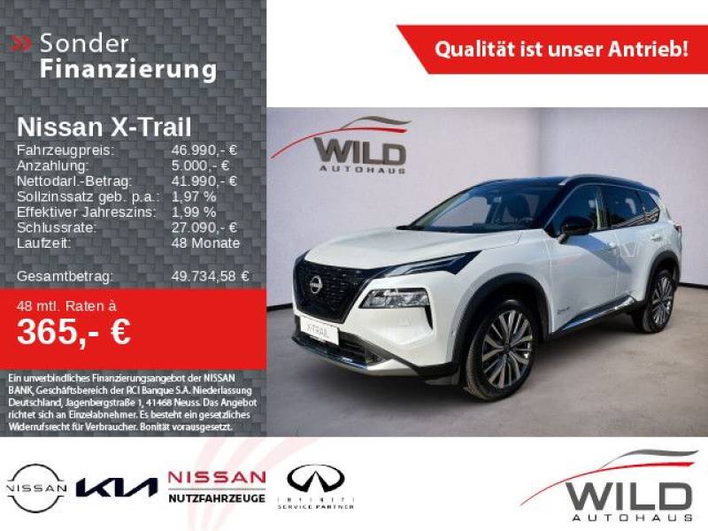 Nissan X-Trail 1.5 VC-T e-Power Tekna LED 20" 360° Navi