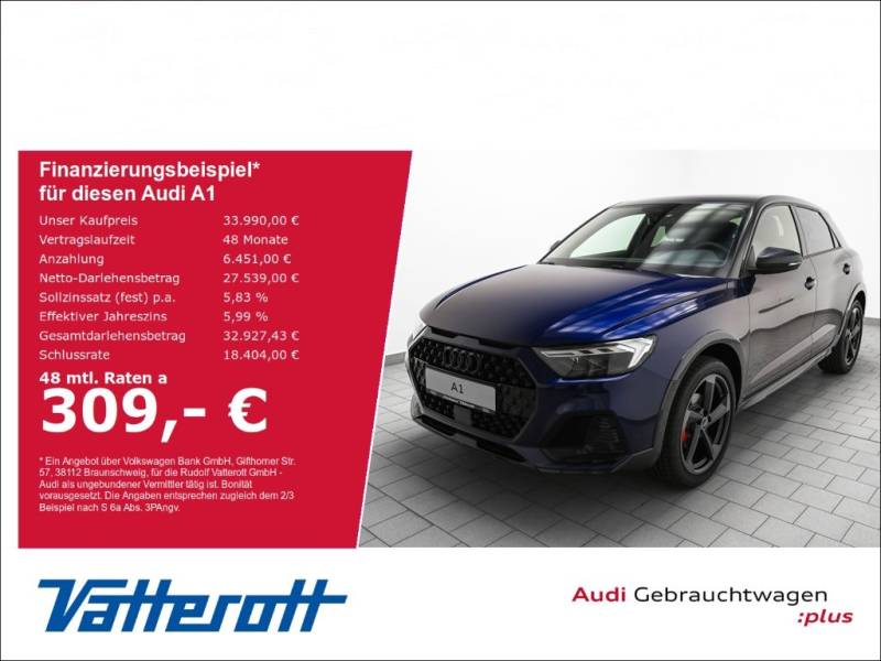Audi A1 allstreet 35 TFSI ACC LED CarPlay DAB