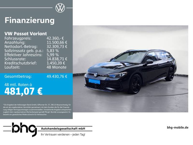 Volkswagen Passat Variant 2.0 TDI DSG R-LINE #HEAD-UP #AHK