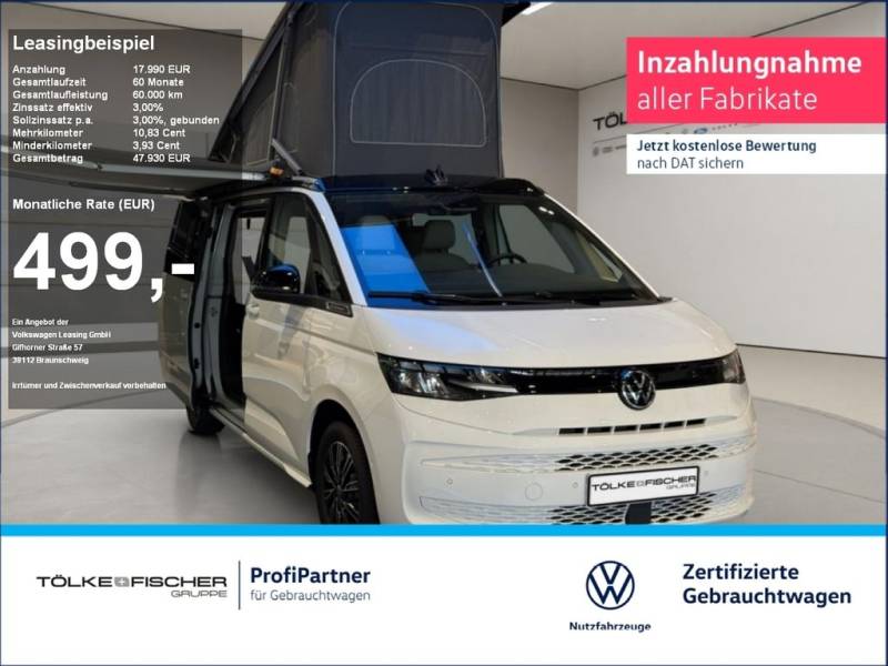 Volkswagen T7 California Coast 2.0 TDI 110 KW DSG AHK Navi