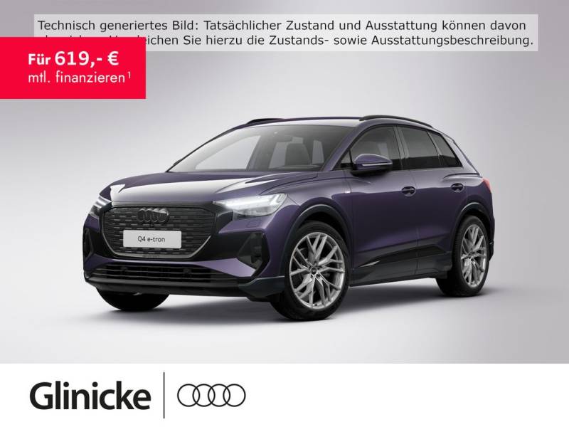 Audi Q4 e-tron S line 35 Matrix/W-Pumpe/sonos/Nav/21"