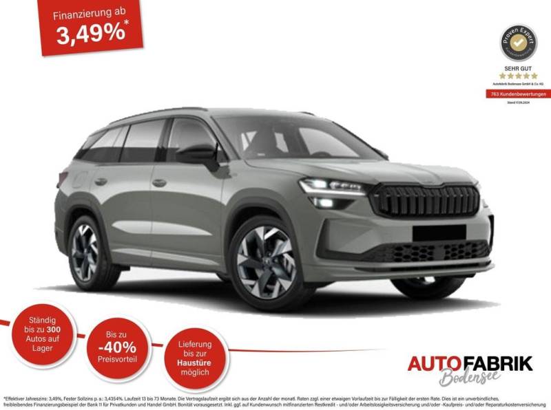 Skoda Kodiaq Sportline 2.0 TSI DSG 4x4 AHK*NAVI*SHZ*Ma