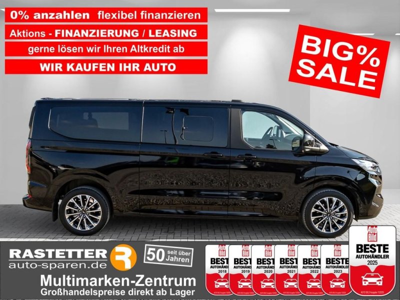 Ford Tourneo Custom L2 Titanium X 8S 5Jahre+Leder+Nav