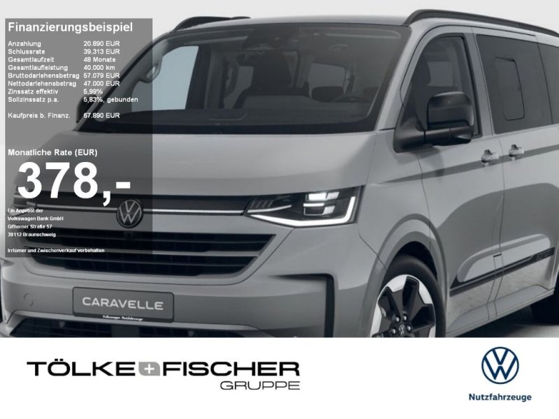 Volkswagen T7 Caravelle Edition 2.0 l TDI 8-Gang-Automatikg