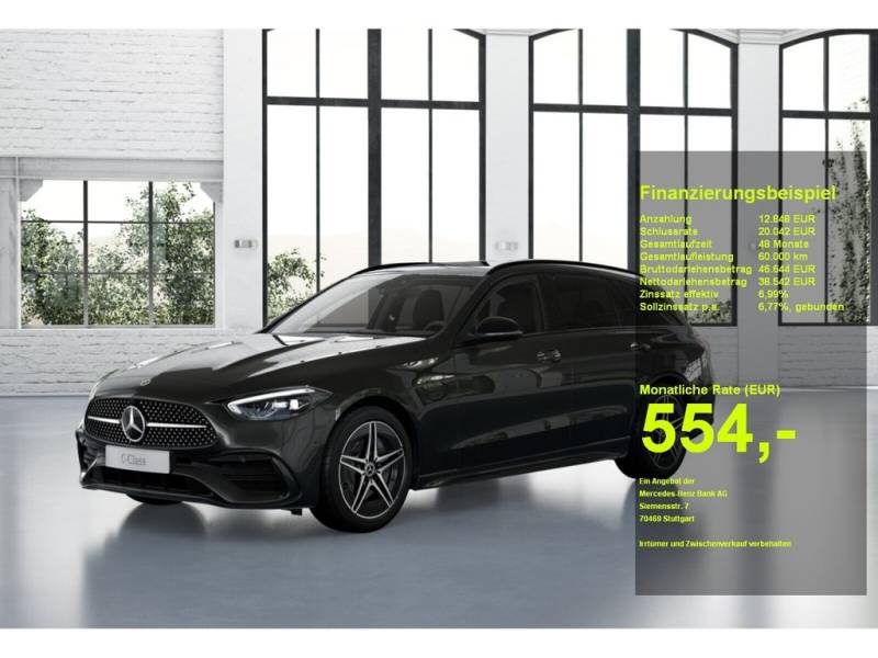 Mercedes-Benz C 300 de T AMG+PANO+AHK+NIGHT+KAMERA+AMBIENTE