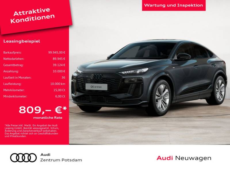 Audi Q6 Sportback S line business e-tron quattro LUFT