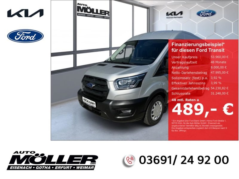 Ford Transit 2.0 A6 Kombi M1 Trend 350L3 H2 Bi-Xenon 