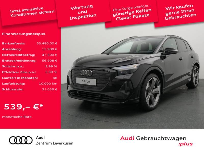 Audi Q4 e-tron S line SONOS PANO AHK ACC KAM360° HUD