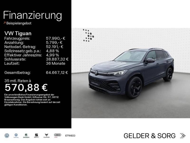 Volkswagen Tiguan R-Line 1,5 l eHybrid -AHK-Matrix-HUD-