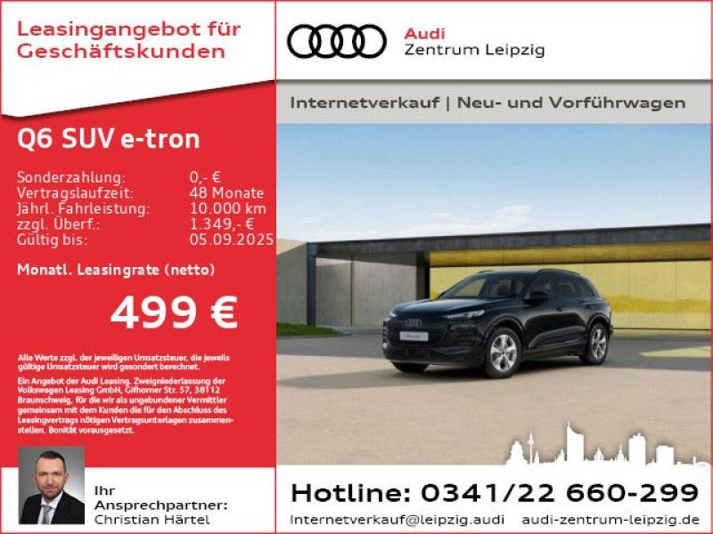 Audi Q6 SUV e-tron LED*Wärmepumpe*3Z-Klima*19Zoll**