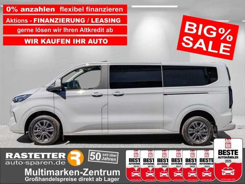 Ford Tourneo Custom L2 Titanium 8S 5Jahre+Navi+virtCP