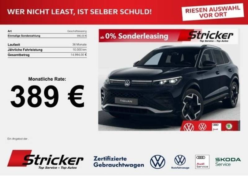 Volkswagen Tiguan  R-Line 2.0 TDI SCR DSG KLIMA NAVI LEDER
