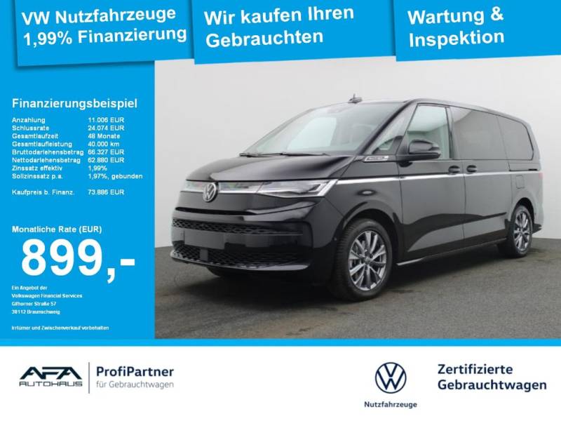 Volkswagen T7 Multivan 1,5 TSI eHybrid lang 4M DSG AHK*ACC