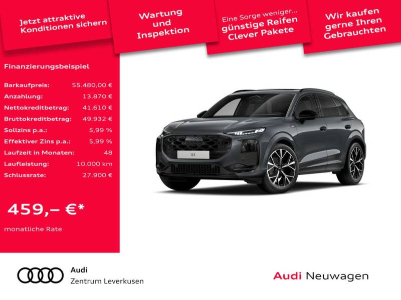 Audi Q3 SUV TFSI S tronic PANO SHZ CARPLAY KLIMA SSD
