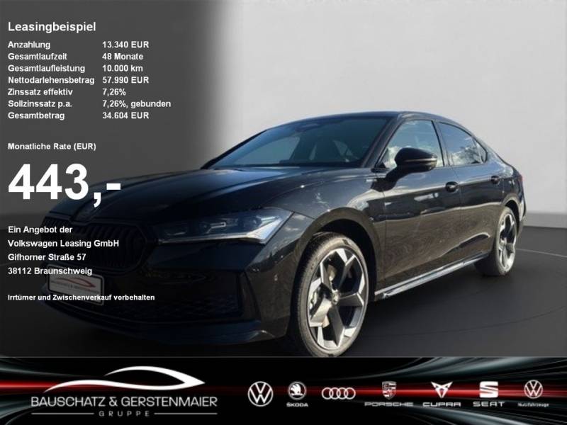 Skoda Superb Sportline 2.0 TSI 195 kW 7-Gang-DSG 4x4