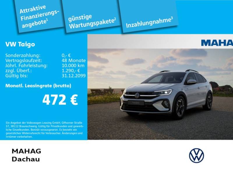 Volkswagen Taigo R-Line 1.5 TSI IQ.Light IQ.Drive Navi Park