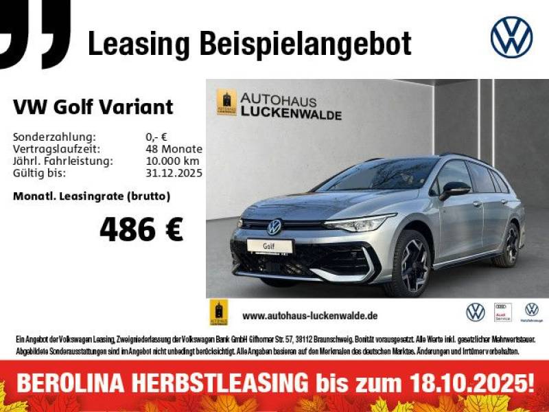 Volkswagen Golf VIII Variant 1.5 eTSI R-Line DSG *HuD*LED+*