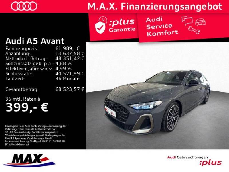 Audi A5 Avant 2.0 TDI QUATT EDTION ONE S LINE AHK+BandO