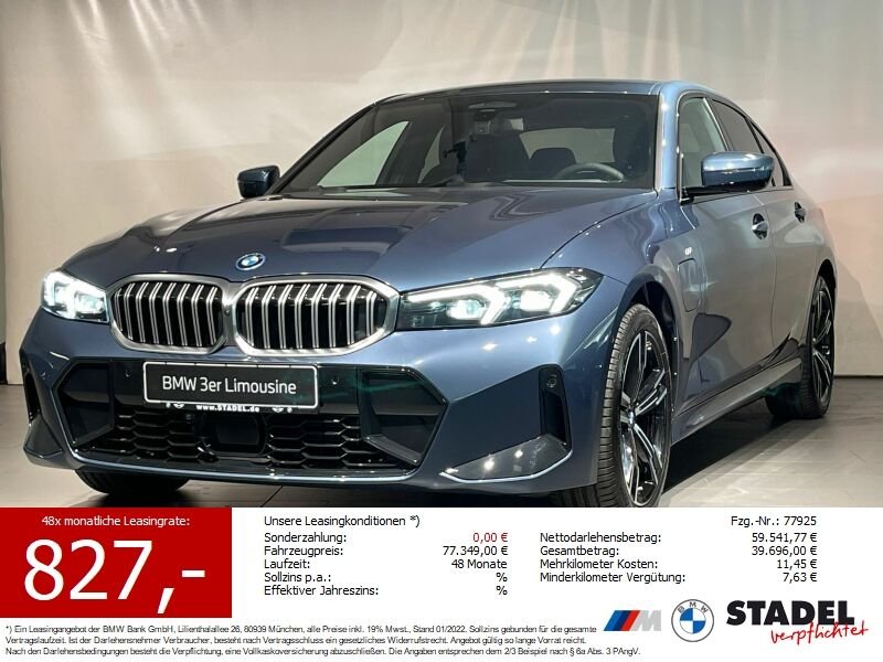 BMW 330e xDrive Limousine M Sportpaket