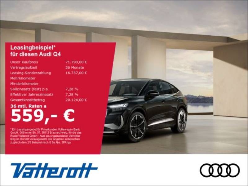 Audi Q4 Sportback 55 quattro SONOS Pano AHK